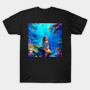 Sally the mermaid T-Shirt